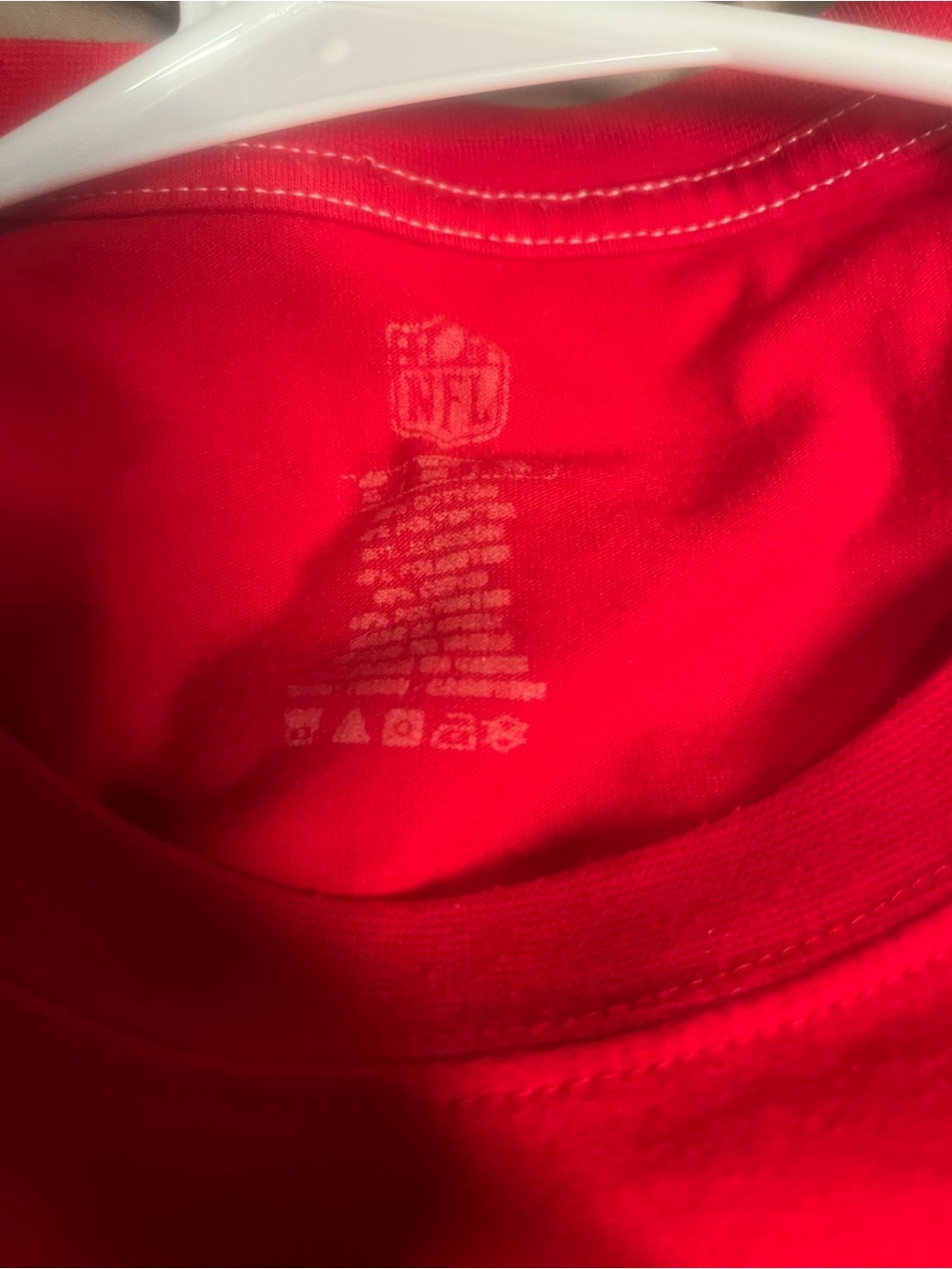 NFL Red & Black Chiefs Football Tee - Picture 2 of 3
